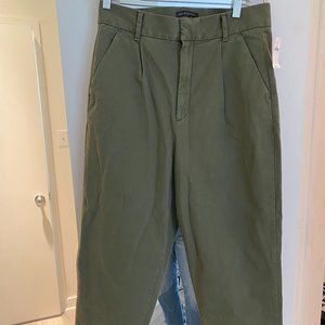 Banana Republic NWT High Rise pleated chino.